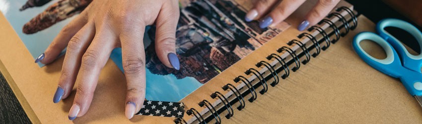 Album personnalisables avec reliure métal